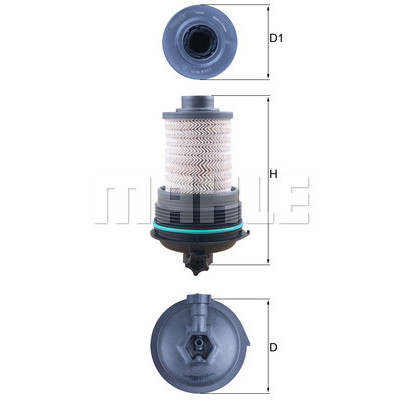 Фильтр топливный KOLBENSCHMIDT KX532 Винница - изображение 1