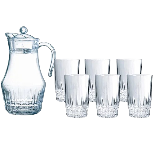 Набір для напоїв Arcopal Lancier 7 предметів (глечик + 6 склянок) L4985 Luminarc Житомир