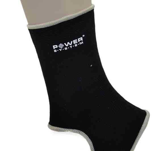 Бандажі на гомілкостоп Power System PS-6003 Ankle Support Black (2шт.) M Кам'янське