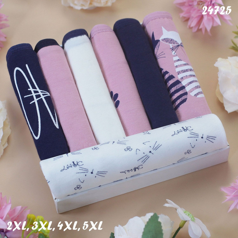 Труси жіночих Nicoleta Туреччина тижневі батал 2XL, 3XL, 4XL, 5XL - 7 шт. Київ - фото 1