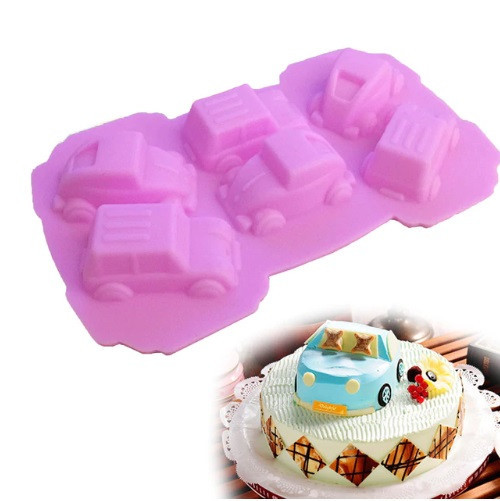 Кондитерский молд Машинки 170 на 100 мм розовый Киев - изображение 4