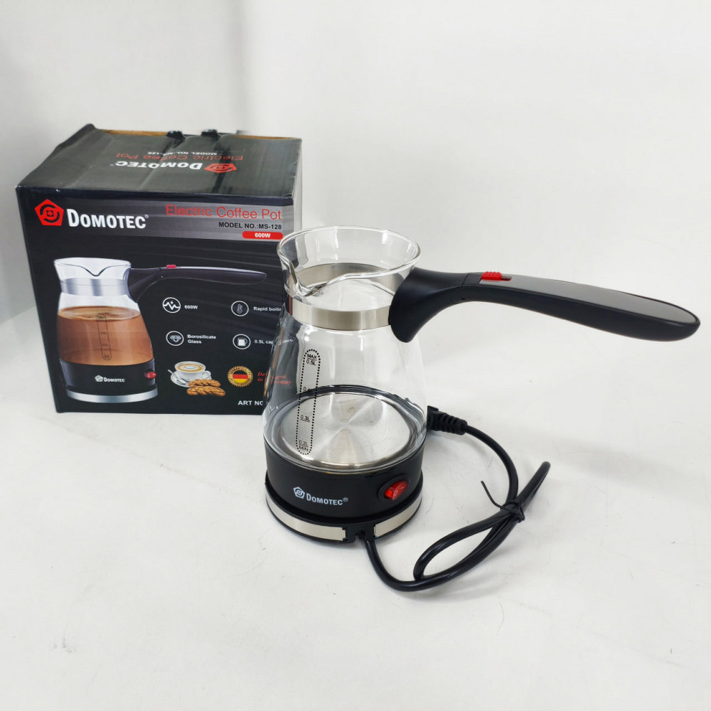 Електрична турка для кави з автовідключенням Domotec R-128 0.5л 600Вт, Електрична турка кавоварка UR-69 Івано-Франківськ - фото 2