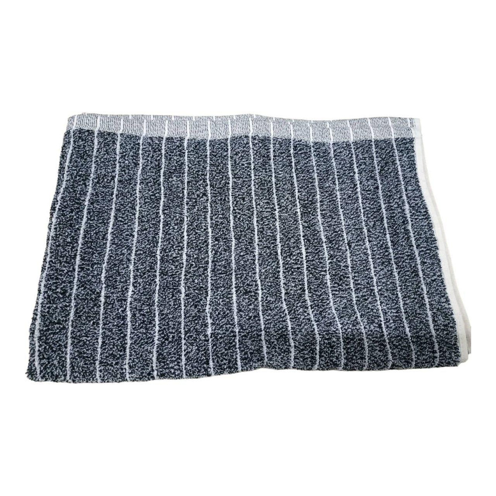 Полотенце махровое 70×140 ДМ - черно-серый (650) Киев - изображение 4