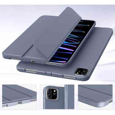 Чехол для планшета Armorstandart Tri Fold Soft TPU Silicone Apple iPad Pro 11" M4 2024 Purple (711749) Винница