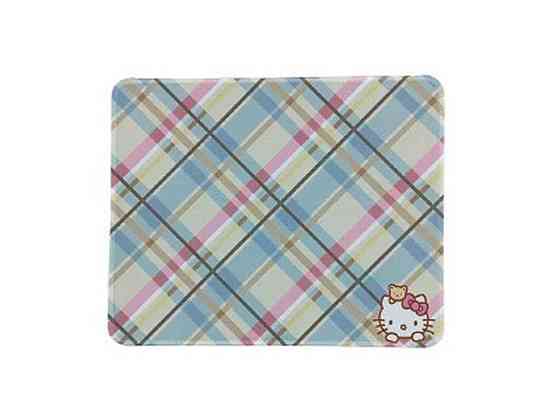 Килимок для мишки 250x210мм Hello Kitty клітка, антиковзна основа ТМ Gerlax Киев