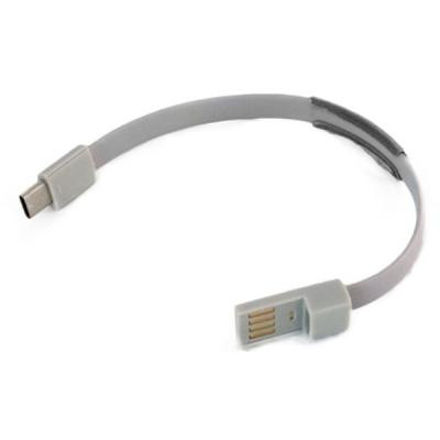 Дата кабель USB 2.0 AM to Type-C 0.2m grey Extradigital (KBU1779) Вінниця - фото 2