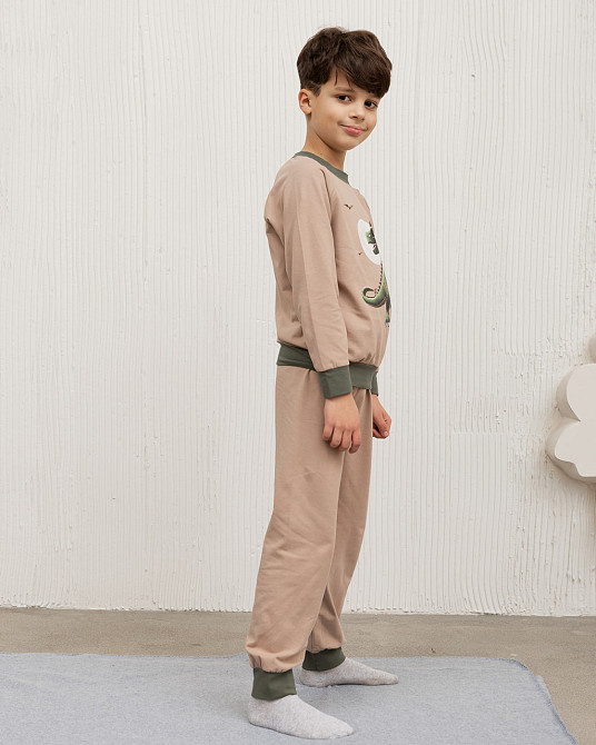 Пижама детская комплект со штанами Тиранозавр Рекс Tom John 89188 3-4 Киев - изображение 7