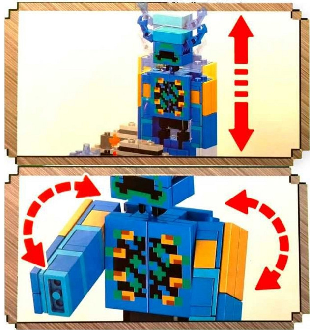 Lego MINECRAFT, Лего Майнкрафт Битва в глубинной тьме (Варден) 457 дет. Харьков - изображение 5