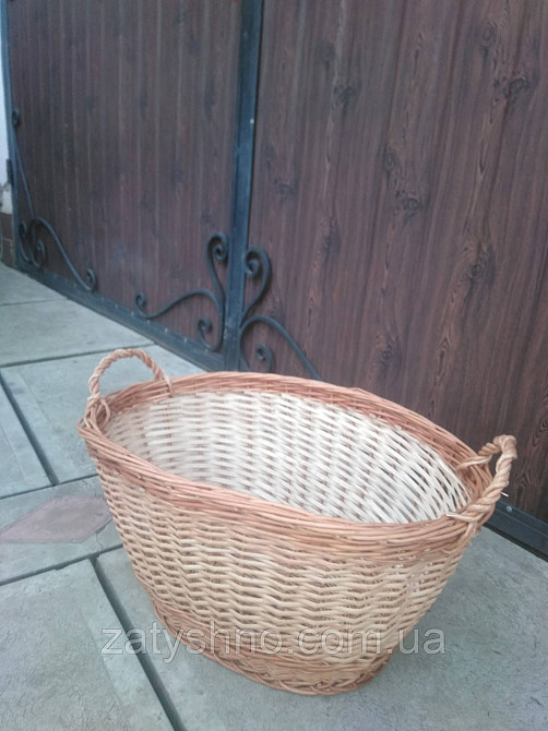 Кошик плетений великий на овочі та фрукти Київ - фото 5