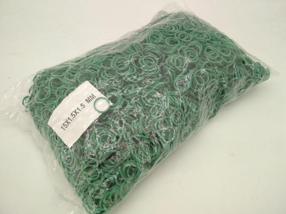 Гумки для грошей 15мм зелена 1кг "Plast" Харків - фото 3