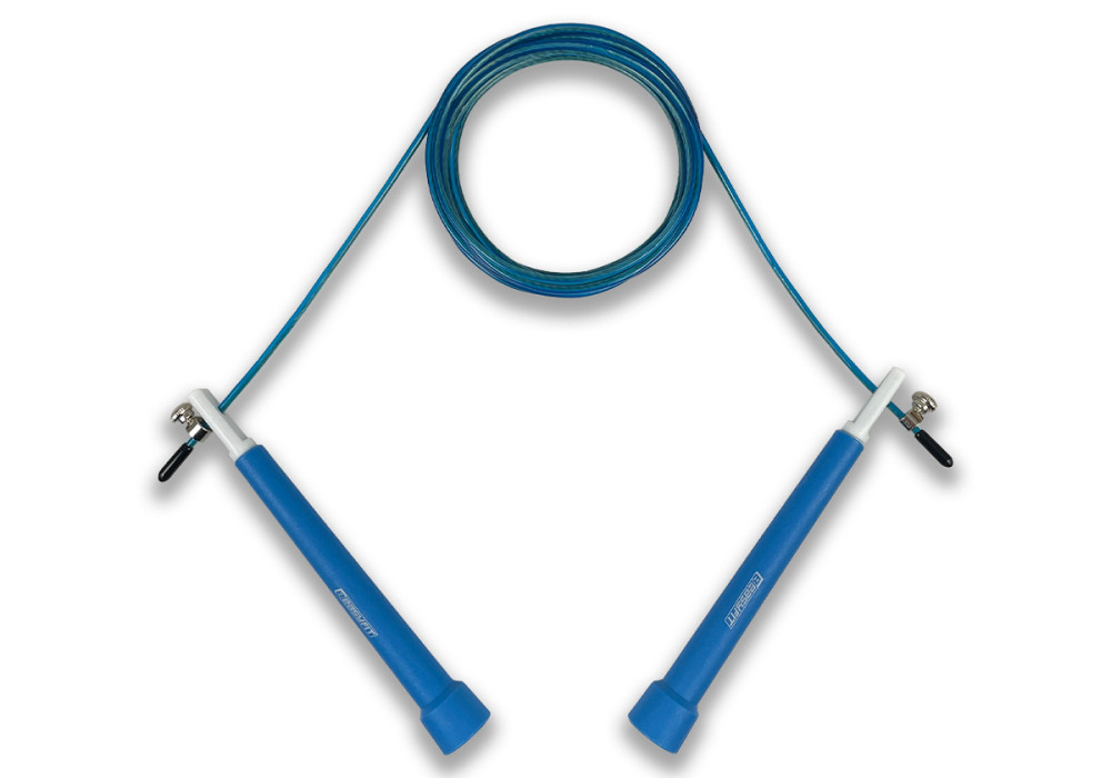 EasyFit Швидкісна скакалка EasyFit Speed Cable Rope 3 м для схуднення, синя Коломия - фото 1