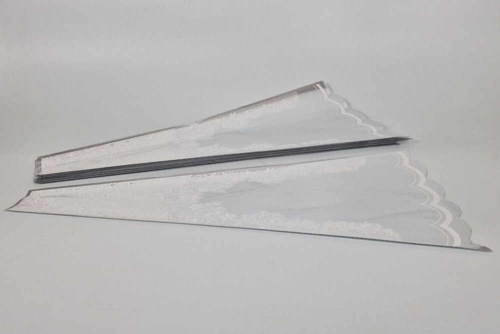 Конусне паковання під квіти h60/ 7низ/31верх метал (100 шт) візерунок88 (1) (100 шт.) Харків - фото 1