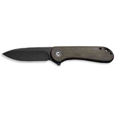 Нож Civivi Elementum Dark Micarta Black Blade (C907Z) Винница
