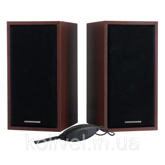 Акустична система 2.0 Modecom MC-SF05, 5Вт, МДФ, USB живлення (G-F-SF05-BRO-2) Киев