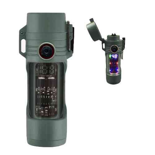 Ліхтар запальничка Multifunctional D66 LCD Type-C (3+1 режими) Вінниця