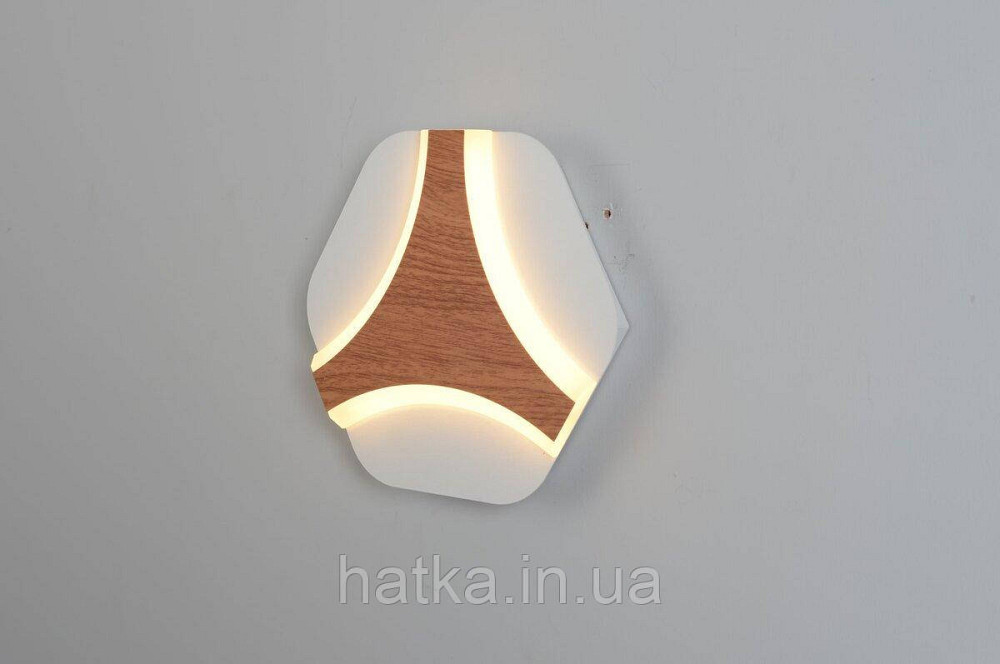 Светодиодное бра 8927-1 9W 200*185*40 white Киев - изображение 2