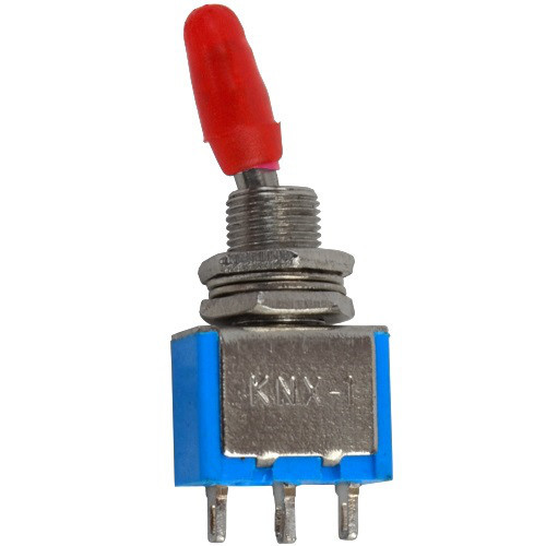 Тумблер KNХ-103-D1 (ON-OFF-ON) , 3-х контактний, 10А, 250VAC Полтава - фото 1