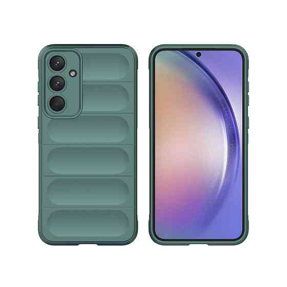 Чохол для смартфона Cosmic Magic Shield for Samsung Galaxy A35 Dark Green (MagicShSAA35Green) Київ