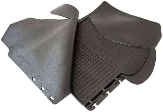 Килимки салону гумові Mercedes Sprinter II 06-/VW Crafter 06-, к-т (3шт.) Київ