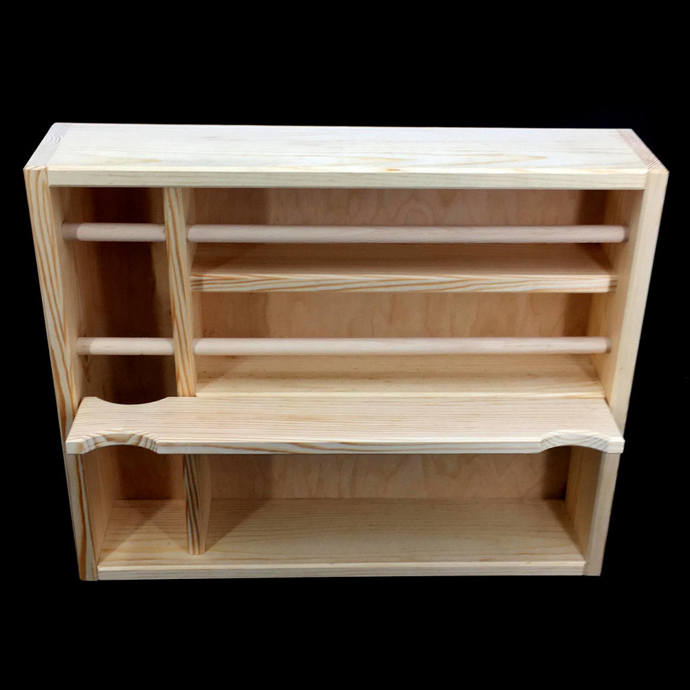 Настенная винная полка 