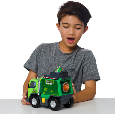 Игровой набор Funrise TMNT Черепашки-Ниндзя классические Боевой мусоровоз со светом и звуком (71045) Винница - изображение 7