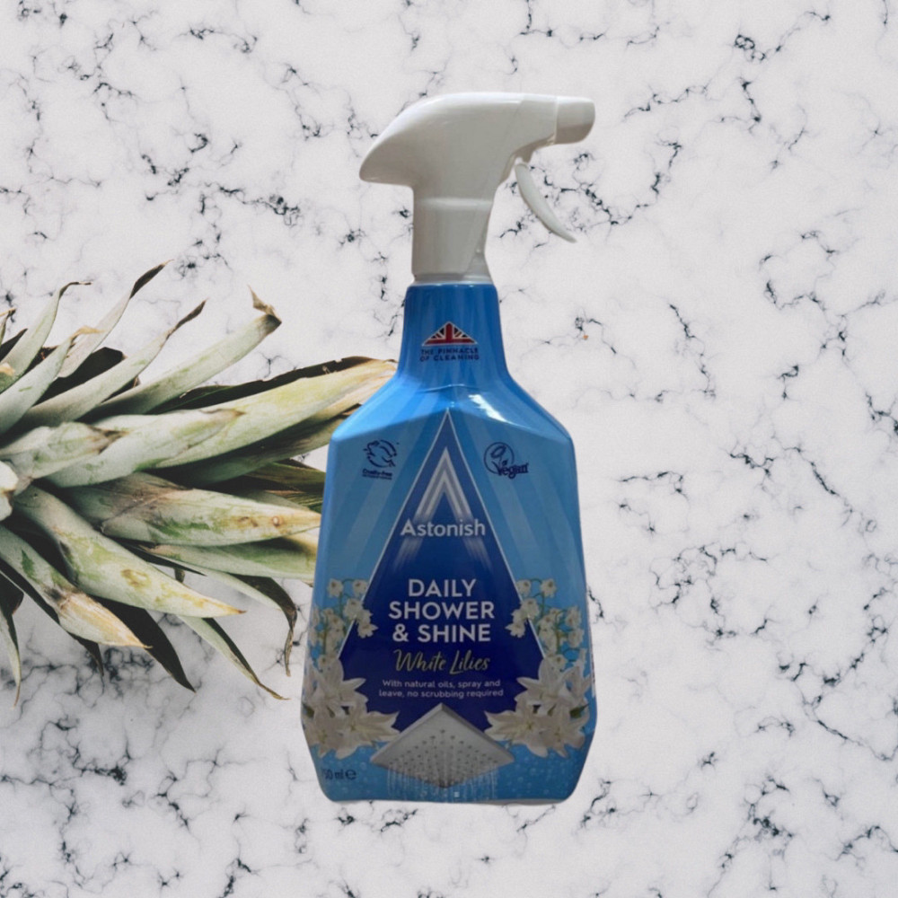 Средство для чистки душевых кабин Astonish daily shower shine с цветочным запахом Лилии750мл Виноградов - изображение 2