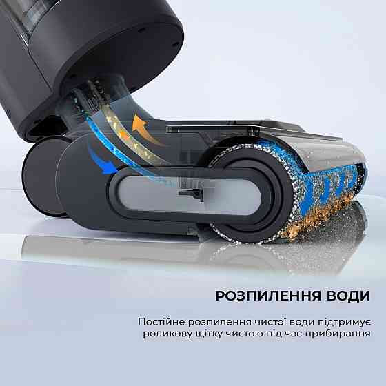 Акумуляторний мийний пилосос Dreame H11 Core (HHR21A) Сірий Харків