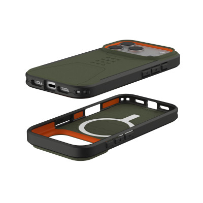 Чохол до мобільного телефона UAG iPhone 17 Pro Civilian MagSafe Olive/Orange (114545117297) Вінниця - фото 5