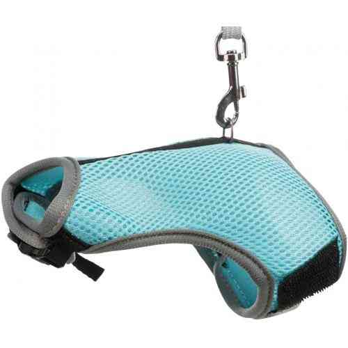 Шлейка с поводком Trixie для кролика Soft мягкая нейлон 25-32 см Киев