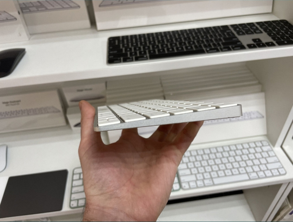 Apple Magic Keyboard 2 silver MLA 22б/у.Новый МК2С3 У продажу: Apple Magic Keyboard silver Киев - изображение 3