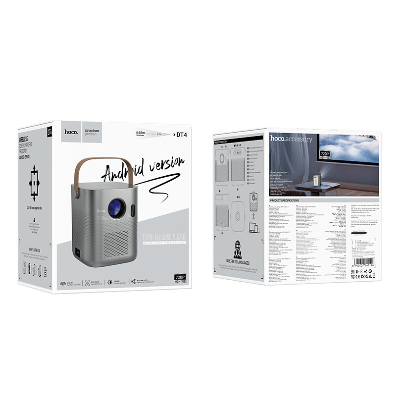 Проектор HOCO DT4 Smart с автофокусом и Android Киев - изображение 2
