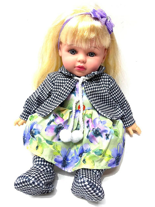 Лялька м'яконабивна Меланія зі звуковими ефектами 5 пісень укр мова 39см Вид 2 (M 5916 I UA) Чернігів - фото 3