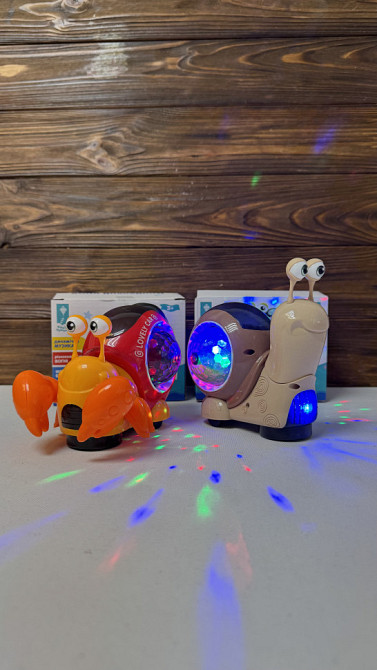 Дитяча Інтерактивна іграшка "Равлик" PL-724-20(Sand) музика, пісні Вінниця - фото 2