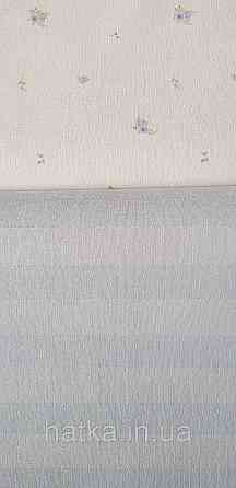 Обои виниловые на флизелине горячего тиснения DUKA Selective1.06х10 полосы голубые матовые DK32452-4 Киев