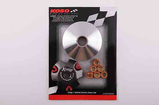 Варіатор передній (тюнінг) скутер 4 Т китай 50 (Ø89mm, мідно-граф. втулка, ролики 8г латунь) Мукачево