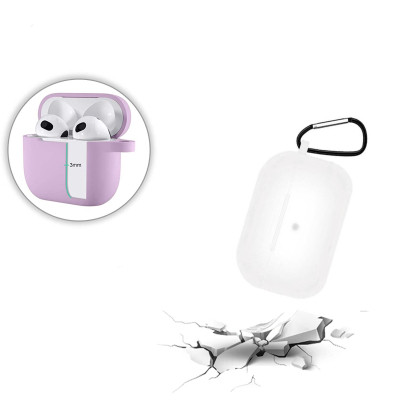 Чохол для навушників BeCover Silicon для Apple AirPods (3nd Gen) Transparancy (707232) Вінниця - фото 4