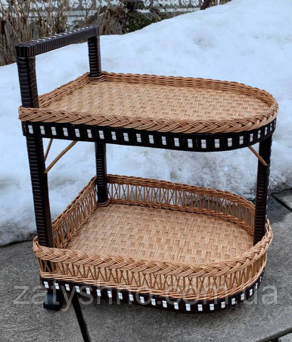 Барный столик плетеный из лозы с ротангом Киев - изображение 2