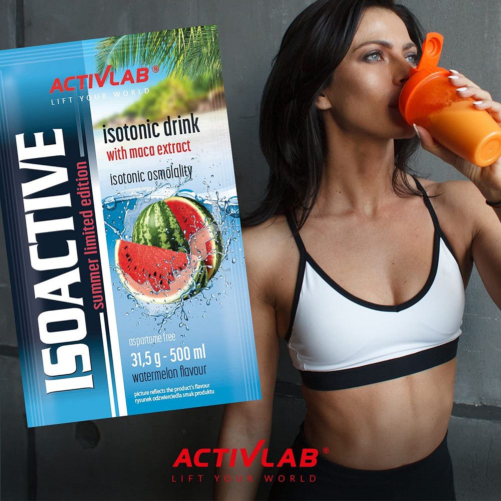 Ізотонічний напій Iso Active 31,5g 1 sachet (Watermelon) Луцьк - фото 3