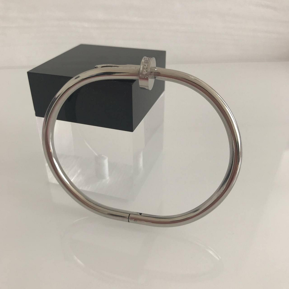 Cartier браслет гвоздь покрытие белым золотом / Картье браслет гвоздь Одесса - изображение 6