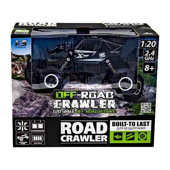 Автомобіль Off-Road Crawler З Р/К - Rock Sport (Чорний) Днепр