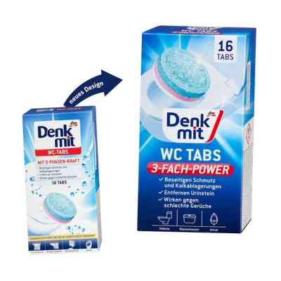 Засіб для чищення унітазу DenkMit Таблетки 16 шт. (4066447791594) Вінниця