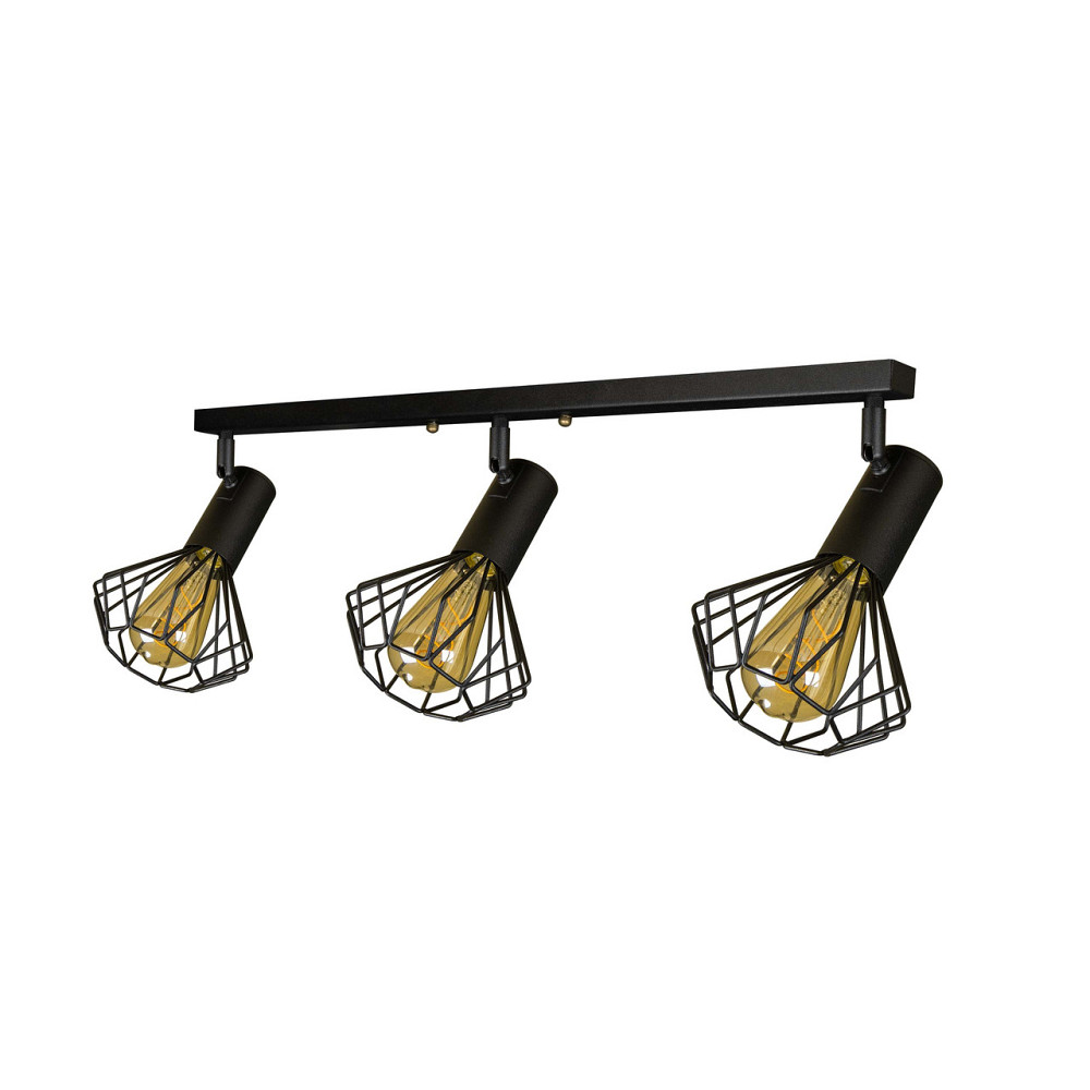 Светильник на планке с поворотними плафонами 3-Е27 Diadem NL 2215-3 Киев - изображение 2