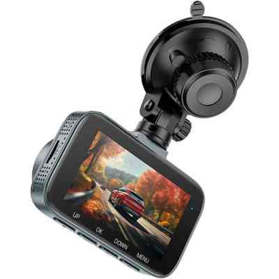 Видеорегистратор HOCO DV5 Driving recorder with 3-inch display (6942007619738) Винница