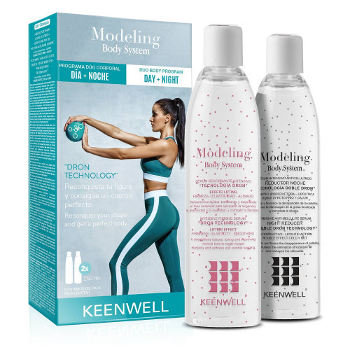 Набір Антицелюлітна сироватка + Нічна редукувальна сироватка Keenwell Modeling DRON 250 мл + 250 мл Дніпро - фото 1