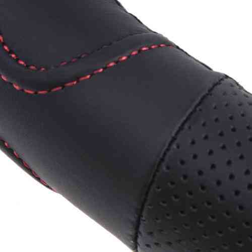 Чохол на кермо VLOD-L283 чорн-червоний M, перфорована шкіра Харків
