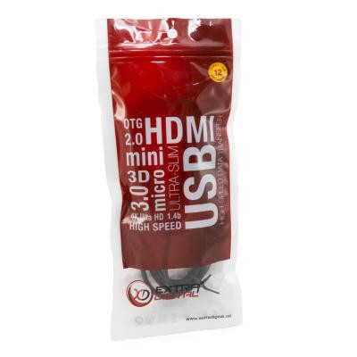 Кабель мультимедійний Jack 3.5mm to 2xJack 3.5 F Extradigital (KBA1646) Вінниця - фото 6