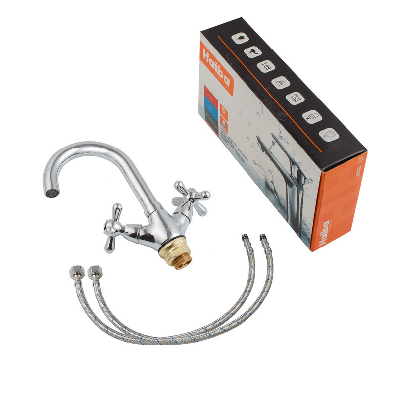 Змішувач для умивальника Haiba Dominox 274   ( HB0088 ) 24371 Харків - фото 9