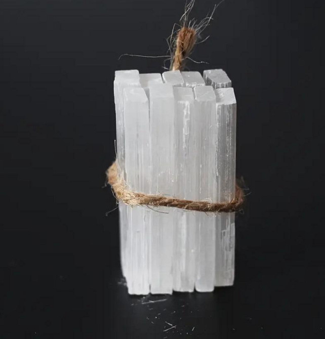 Набір паличок натурального селеніту, розмір 5.5 см. 10 штук Київ - фото 5