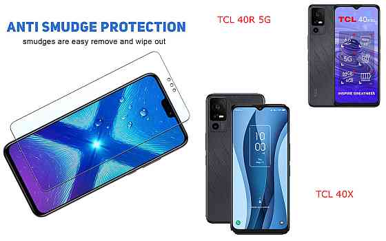 Защитное стекло NeoGlass для TCL 40R 5G, TCL 40X – ультрапрозрачное и устойчивое Киев