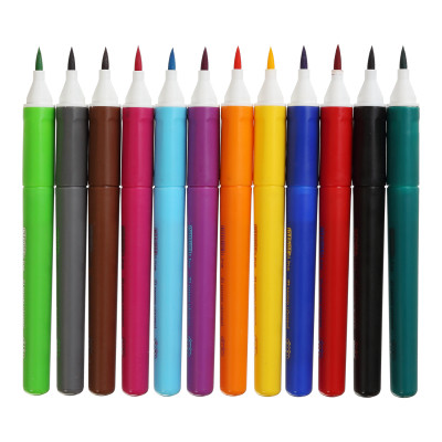 Фломастери ZiBi KIDS Line JUMBO брашеві 12 кольорів (ZB.2822) Вінниця - фото 2